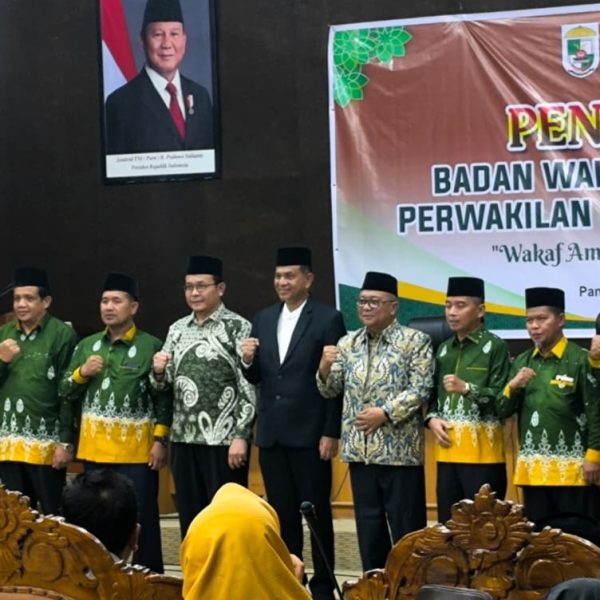 Pengurus BWI Kabupaten Pelalawan Periode 2025-2028 Resmi Dikukuhkan