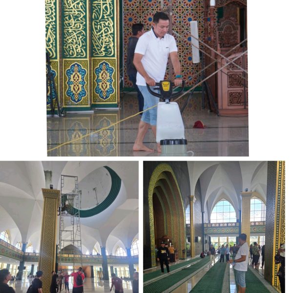 Wakil Bupati Pelalawan Pimpin Gotong Royong ASN Sambut Isra Mi’raj 1447 H