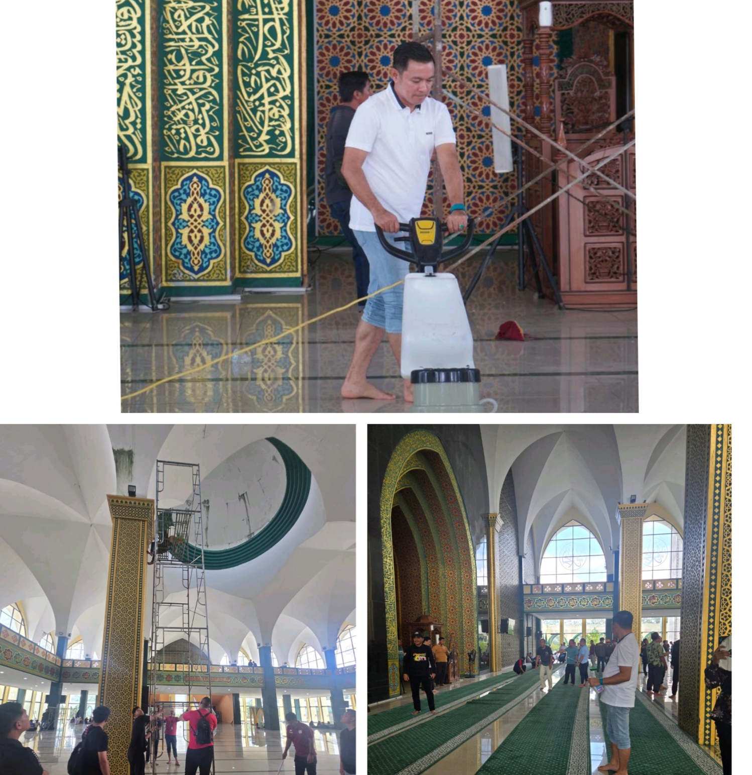 You are currently viewing Wakil Bupati Pelalawan Pimpin Gotong Royong ASN Sambut Isra Mi’raj 1447 H