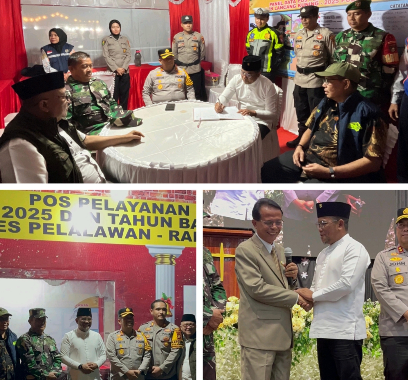 Read more about the article Bupati Pelalawan Laksanakan Patroli Malam Perayaan Natal 2025