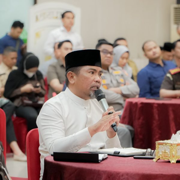 Bupati Pelalawan Hadiri Pertemuan Forkopimda Se Provinsi Riau Bersama PT. Agrinas Palma Nusantara (Persero)