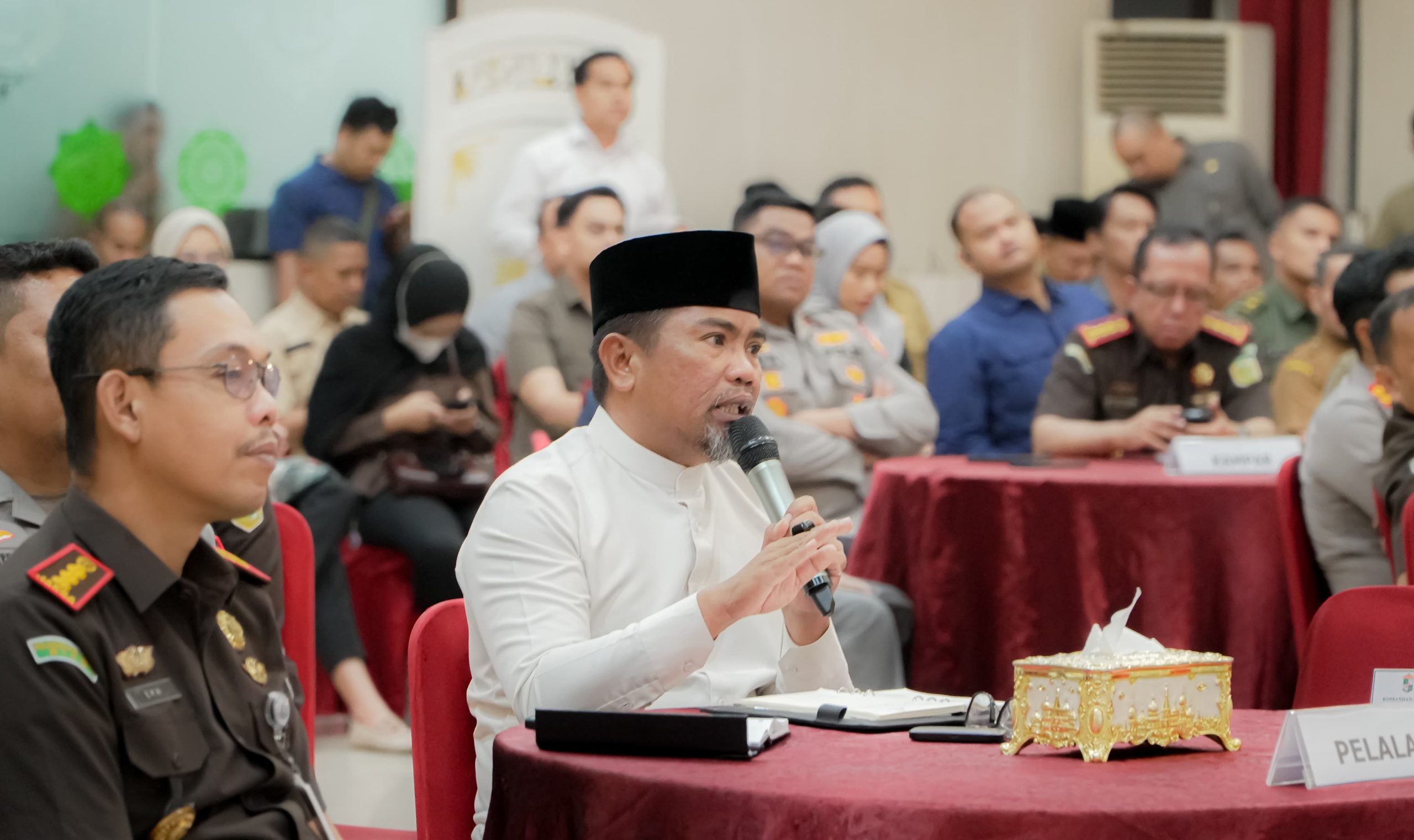 You are currently viewing Bupati Pelalawan Hadiri Pertemuan Forkopimda Se Provinsi Riau Bersama PT. Agrinas Palma Nusantara (Persero)
