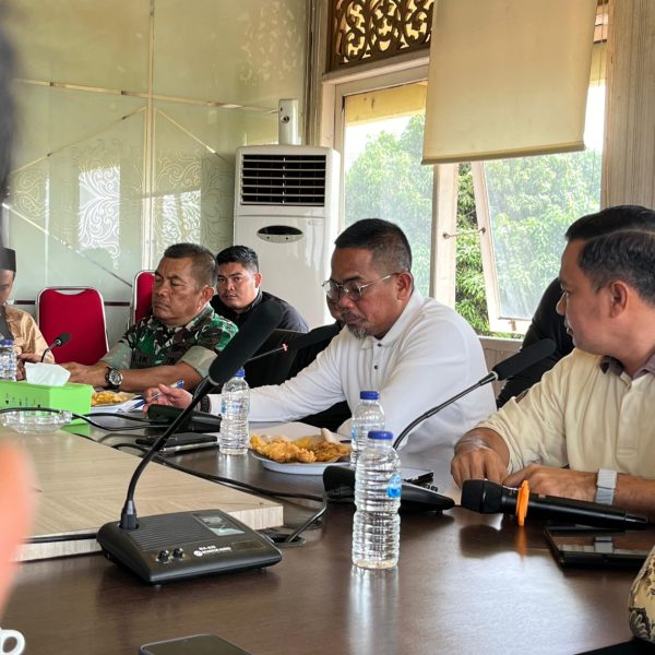 Bupati Zukri Pimpin Rakor Gugus Tugas Reforma Agraria Kabupaten Pelalawan Tahun 2026