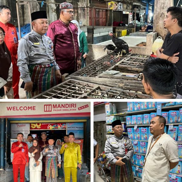 Jelang Ramadhan , Pemkab Pelalawan Sidak Distributor dan Pasar Tradisional