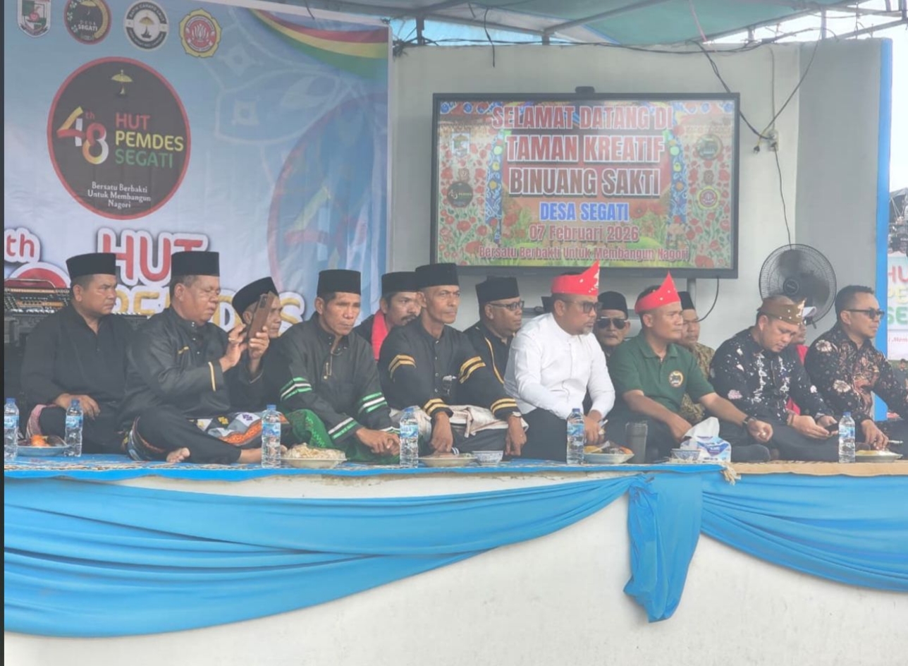 Read more about the article Bupati Pelalawan Resmikan Taman Kreatif Binuang Sakti Desa Segati