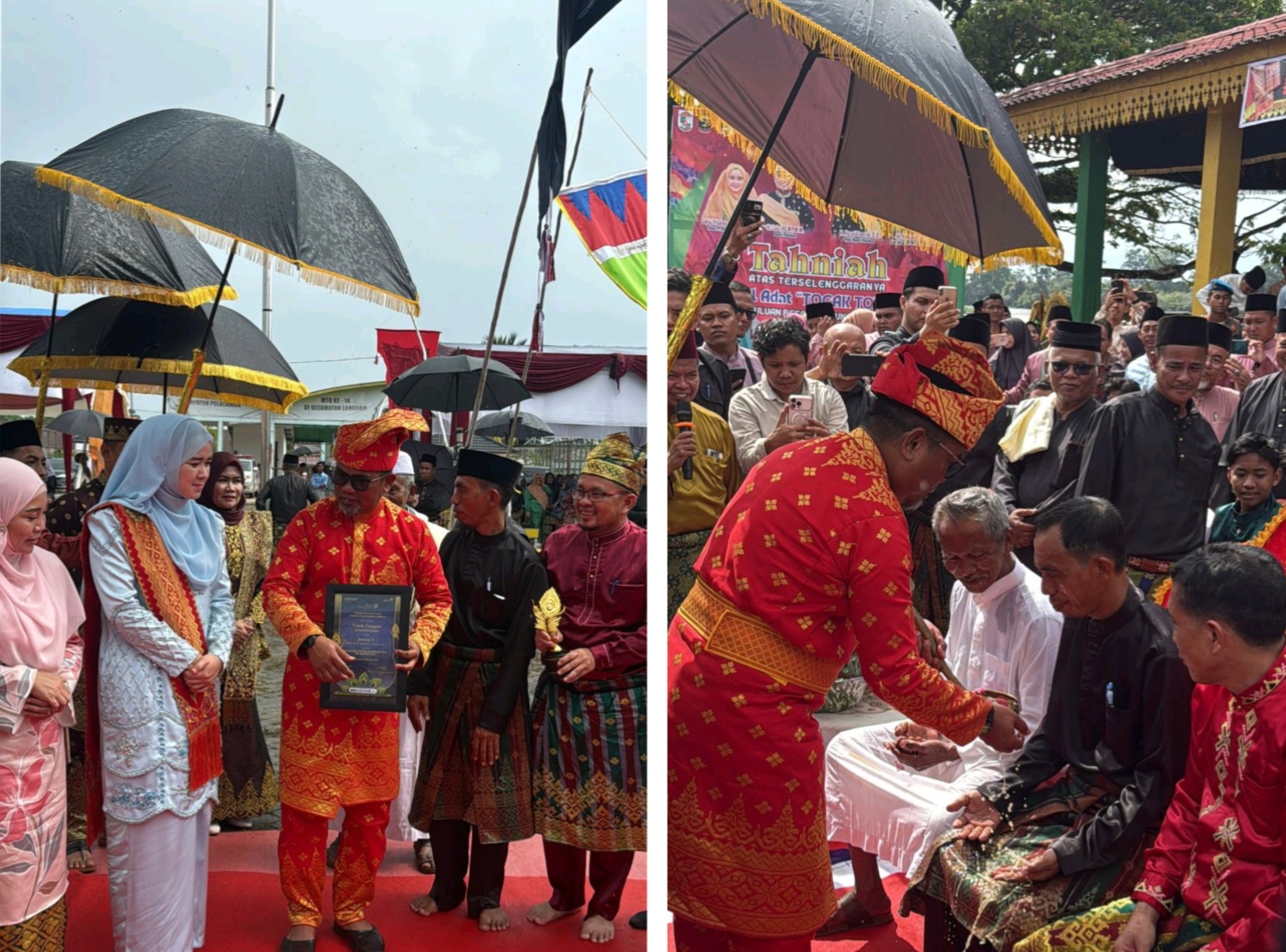 You are currently viewing Bupati dan Wabup Hadiri Festival Togak Tonggol dan Mandi Balimau Kasai di Langgam
