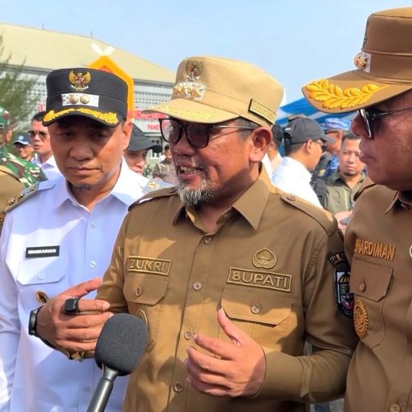 Bupati Pelalawan Ikuti Apel Kesiapsiagaan Penanganan Karhutla Nasional 2026 di Pekanbaru