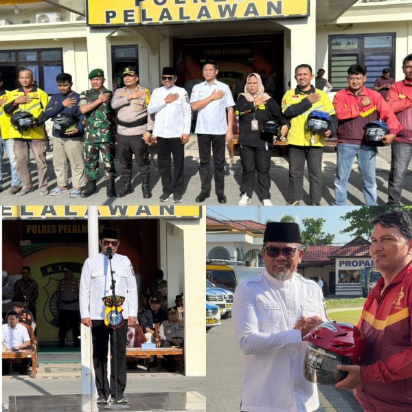 Bupati Pelalawan Pimpin Gelar Pasukan Operasi Ketupat Lancang Kuning 2026