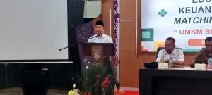 Read more about the article Asisten II Buka Kegiatan Edukasi dan Business Matching UMKM oleh OJK di Pelalawan