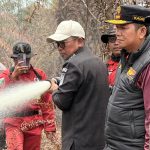 Bupati Pelalawan Tinjau Langsung Titik Karhutla di Desa Gambut Mutiara