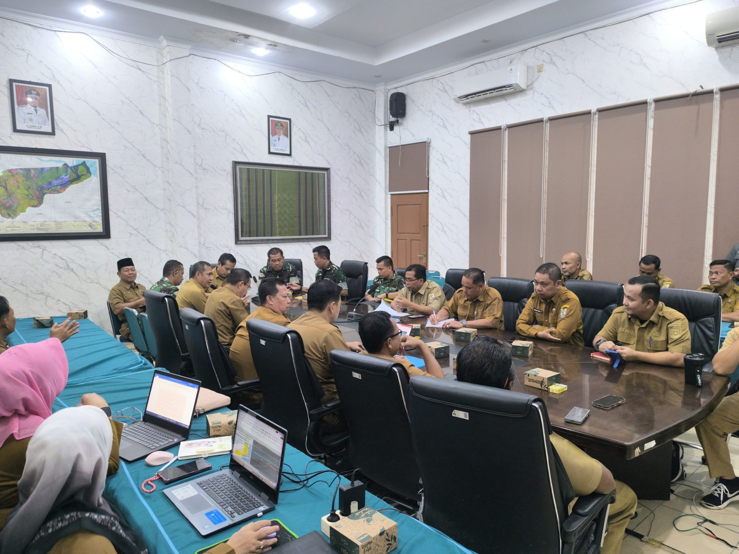 Read more about the article Pemkab Pelalawan Gelar Rapat Teknis Pra TMMD ke-129 TA 2026