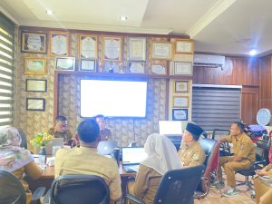 Read more about the article Pemkab Pelalawan Gelar Rapat Evaluasi Penginputan Data Penilaian Pangan Aman 2026