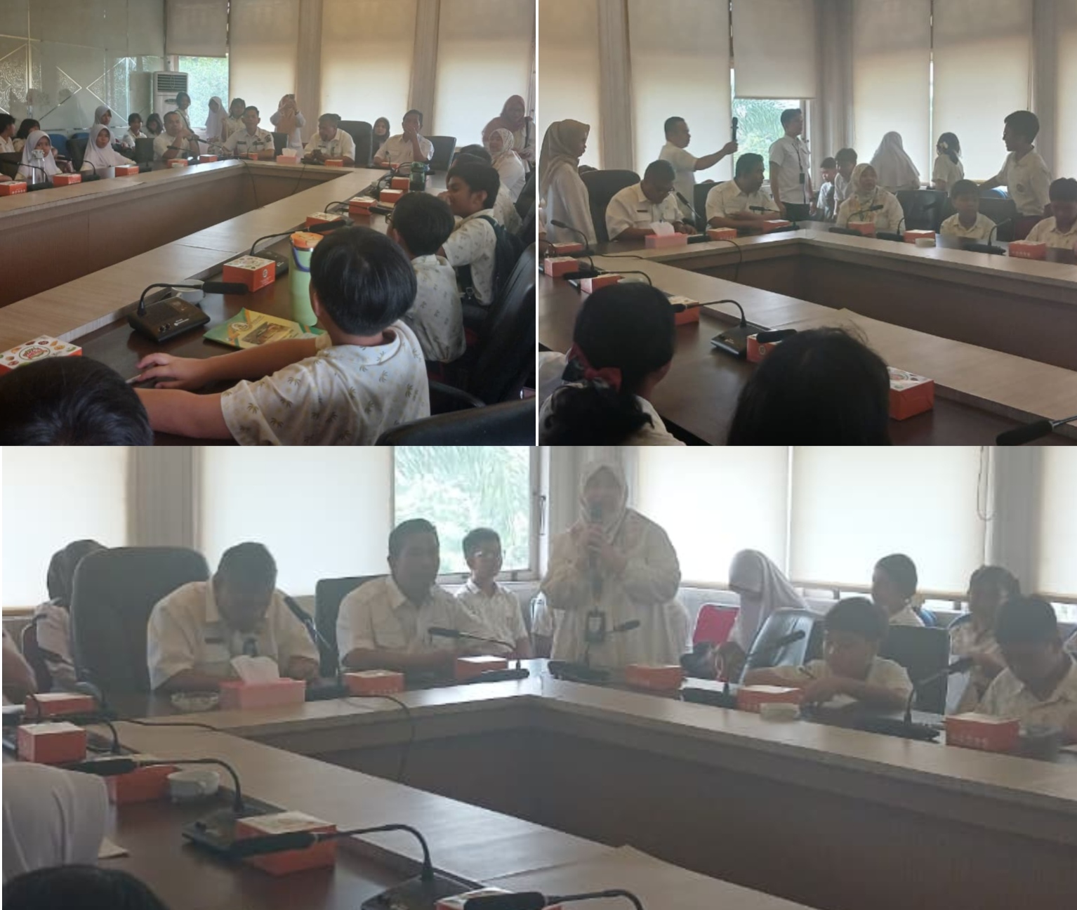 You are currently viewing Plt. Asisten III Mayhendri Terima Kunjungan Edukasi Siswa SD Mutiara Harapan di Kantor Bupati Pelalawan