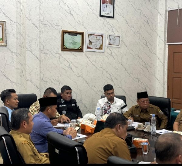 Bupati Zukri Hadiri Rakortekbang Tahun 2026 dan RKPD 2027