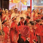 Bupati Zukri Resmikan Gedung TK, SD dan SMP Assisi di Pangkalan Kerinci