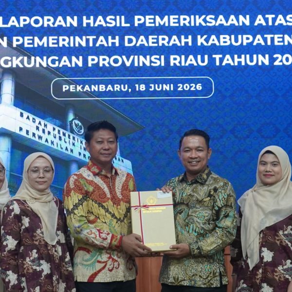 Pemkab Pelalawan Kembali Raih Opini WTP atas LKPD Tahun Anggaran 2025