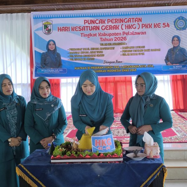 Peringati HKG PKK Ke-54, TP PKK Pelalawan Dorong Penguatan 10 Program Pokok PKK