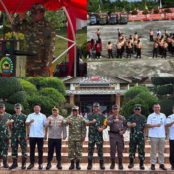 Bupati Zukri Pimpin Upacara Pembukaan TMMD ke-129, Tegaskan Sinergi TNI dan Pemda Bangun Desa